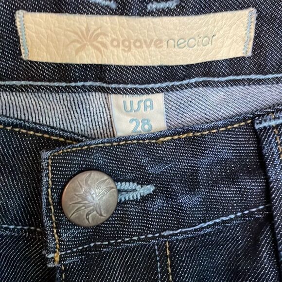 Agave Nectar Mariposa jeans size 28 Tall - Picture 6 of 7